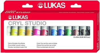 Lukas Karton Cryl Studio 12 X 20 ml