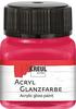 Kreul Acryl Glanzfarbe, 20 ml (Dunkelrot, 20 ml) (23251944) Rot