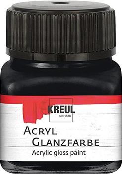 C. Kreul Acryl Glanzfarbe 20ml Schwarz