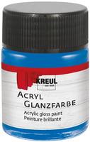 Kreul Acryl Glanzfarbe, 50 ml (50 ml) (23251970) Blau, Grundpreis: &euro; 136,40 / l