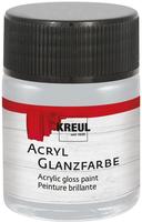 Kreul 79516, Kreul Glanzlack 50 ml (Silber, 0.05 l) (79516), Grundpreis: &euro;