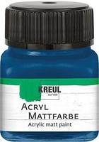 Kreul 75253, Kreul Acryl Mattfarbe, 20 ml (20 ml) (75253) Blau, Grundpreis:...
