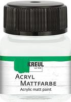 C.KREUL 75202, C.KREUL 75202 KREUL Acryl Mattfarbe Pastellwei&szlig; 20 ml, Grundpreis: