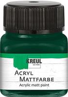 Kreul Acryl Mattfarbe, 20 ml (20 ml) (23251842) Gr&uuml;n, Grundpreis: &euro; 323,- / l