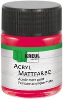 Kreul 75515, Kreul Acryl Mattfarbe, 50 ml (50 ml) (75515) Rot, Grundpreis: &euro;
