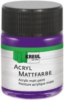 Kreul 75534, Kreul Acryl Mattfarbe Violett 50ml (50 ml) (75534), Grundpreis:...