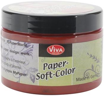 Viva Decor Paper Soft Color 75ml kaminrot-dunkel
