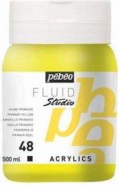 Pébéo Studio Acrylic 500ml primary yellow