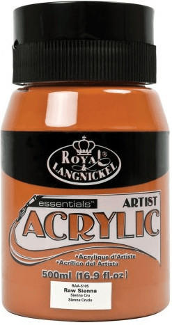 Royal & Langnickel Essentials Acrylfarbe 500 ml ungebranntes sienna