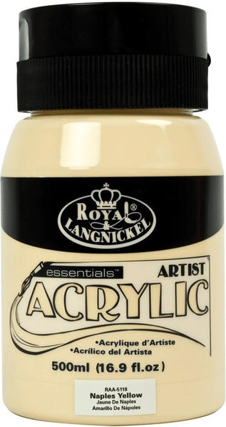 Royal & Langnickel Essentials Acrylfarbe 500 ml neapelgelb