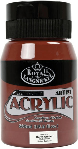 Royal & Langnickel Essentials Acrylfarbe 500 ml gebranntes umbra