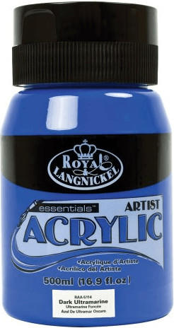 Royal & Langnickel Essentials Acrylfarbe 500 ml dunkles ultramarin