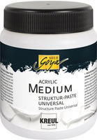 KREUL SOLO GOYA Acrylic Medium Struktur-Paste, Universal 250 ml