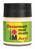 MARABU 140105271, Marabu 140105271 Marabu Decormatt Acryl Elfenbein 271, 50 ml,
