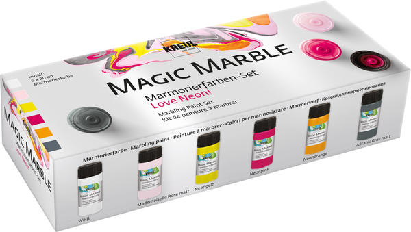 C. Kreul Marmorierfarbe Magic Marble 6 x 20ml