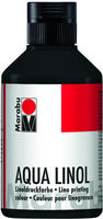 Marabu 15100013073, Marabu Aqua-Linoldruckfarbe (250 ml) (15100013073) Schwarz,