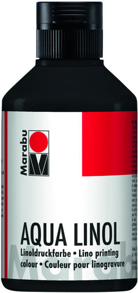 Marabu Aqua-Linol 250ml schwarz