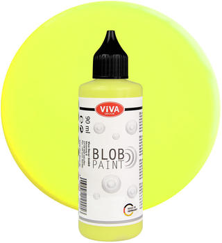 Viva Decor Blob Paint 90ml neon-gelb