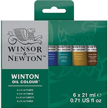 Winsor & Newton Ölfarben-Set 6x21ml (1490617)