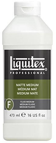 Liquitex Mattes Medium Zusatzmitel für Acrylfarben (473ml)
