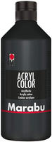 Marabu 12010 075 073, Marabu 073 Acrylfarbe schwarz 500,0 ml, 1 St.