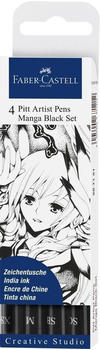 Faber-Castell Malstifte Pitt Artist Pen Manga Black (267121)