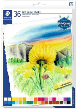 Staedtler Malstifte 2430 Soft-Pastellkreide Kartonetui 36 Stück sortiert