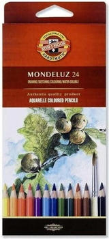 Koh-I-Noor Malstifte Aquarellstifte Mondeluz 24 sp (Mehrfarbig 24 x)