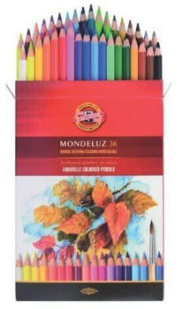 Koh-I-Noor Malstifte Farbige Aquarellstifte (36) 1301-202 (Mehrfarbig 36 x)