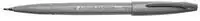 Pentel SES15C-N, Pentel Faserschreiber Sign Pen SES15, grau