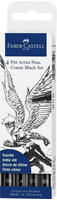 Faber-Castell 267194, Faber-Castell Pitt Artist Pen Comic (4x) (267194)