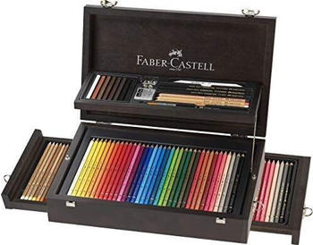 Faber-Castell Art & Graphic Collection Holzkoffer 125-teilig (110085)