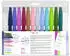 Pentel Brush Sign Pen Set farbig sortiert Pinselspitze flexibel 12 Stück (SES15C-12)