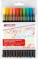 Edding Filzstifte Brush Lettering 10er Set