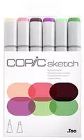 Layoutmarker Copic Sketch 6er Set Erdfarben