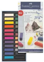 Faber-Castell 128224, Faber-Castell Softpastellkreiden Mini 24er Kartonetui