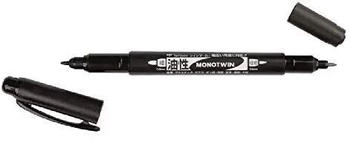 Tombow Permanentmarker MONO twin OS-TME33 2 Spitzen 0,4 mm und 0,8 mm schwarz