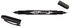 Tombow Permanentmarker MONO twin OS-TME33 2 Spitzen 0,4 mm und 0,8 mm schwarz