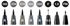 Faber-Castell Zeichenset 167171 Pitt Artist Pen Black und Grey 8-teilig (167171)