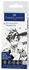 Faber-Castell Tuschestift Pitt Artist Pen Manga 6x schw.