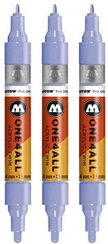 MOLOTOW One4All Acrylic Twin 1,5+4mm blauviolett pastell