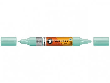 MOLOTOW One4All Acrylic Twin 1,5 und 4mm lagoblau pastell