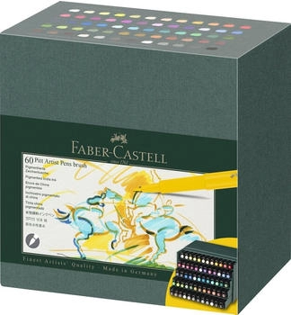 Faber-Castell PITT Artist Pen brush 60er Atelierbox (167193)