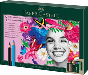 Faber-Castell Polychromos & Pitt Graphite Matt 40er (210053)
