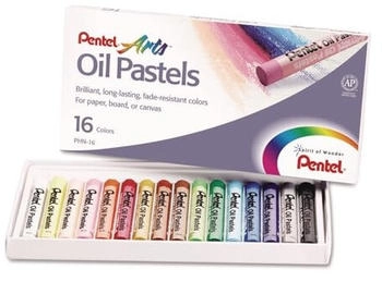 Pentel Ölpastellkreide VE= 16 Farben (PHN-16U)