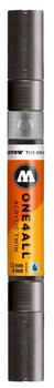 MOLOTOW Marker Marqueur pour Maquettes - One4All Twin - Acrylique M&eacute;talli-Noir - 1,5/4mm - -223 - 15 cm (Metallic Schwarz 4 mm 1 x)