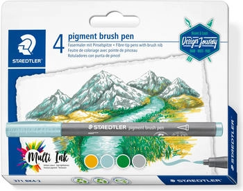 Staedtler Malstifte Design Journey" Lake Colors Set 4-teilig retail (Lake Colours 4 x) (371 BK4-2)