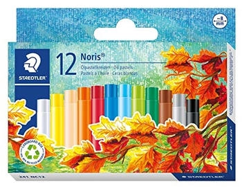 Staedtler 10 x Ölpastellkreide Noris Club 12-er Etui (241NC12)