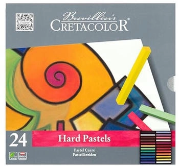 Cretacolor Brevillier's Pastellcarré Pastellkreide farbsortiert 24 St. 1 Pack = 24 St.
