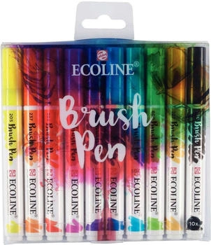 Royal Talens ECOLINE&reg; Brush-Pens farbsortiert 10 St. 1 Pack = 10 St.